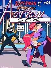The Arthman- Superman Starfire- Action Sex