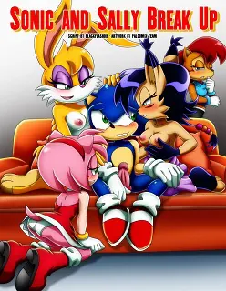 Sonic and Sally Break Up- (Sonic the Hedgehog)- Palcomix