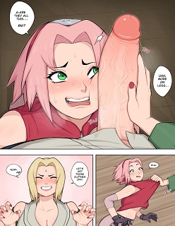 Tsunade Teaches Sakura A Hard Lesson- (Naruto)- Afrobull