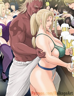 VIP Customer of Shinobi Bar- (Naruto) RaikageArt