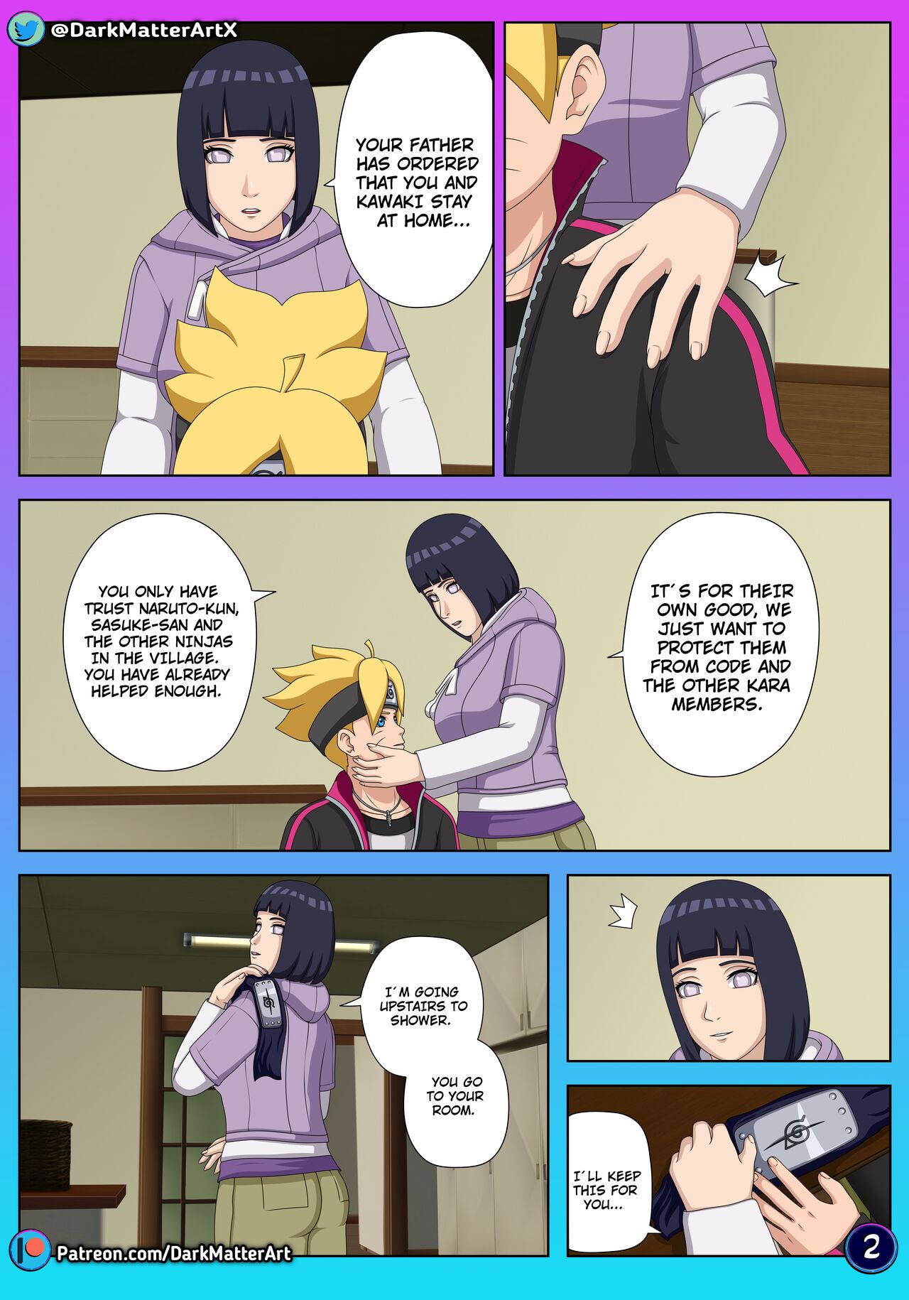 Boruto x hinata hentai manga