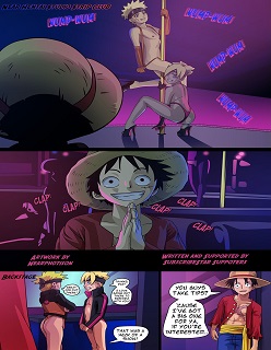 Pirate vs. Ninja Strippers- (One Piece)- Nearphotison