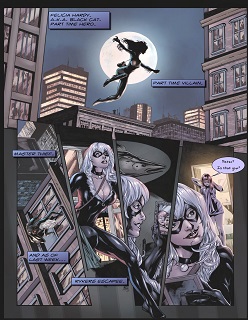 Spider-Man Nine Lives to Go- Sample-Art