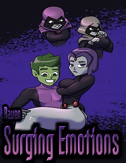 Raven Surging Emotions- (Teen Titans)- Evil Racoon