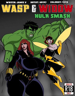 [HPZ-97] Wasp & Widow- Hulk Smash (Avengers)