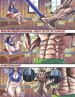 Cardio After the Workout (One Piece)- DaveTheBiggest